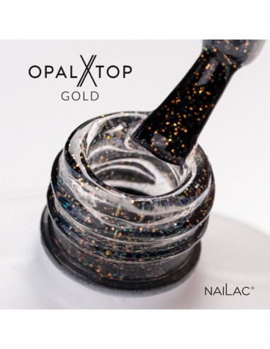 Top Coat OpalX Top Gold NaiLac 7ml