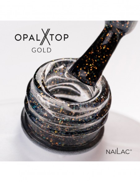 Top Coat OpalX Top Gold NaiLac 7ml Top Coat OpalX Top Gold NaiLac 7ml