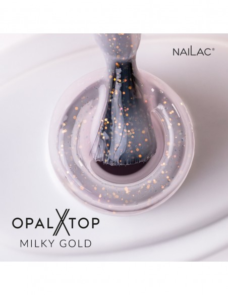 Top Coat OpalX Top Milk Gold NaiLac 7ml Top Coat OpalX Top Milk Gold NaiLac 7ml