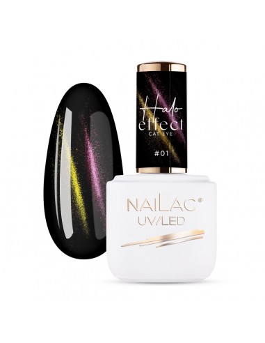 Smalto semipermanente Cat Eye #01 Halo Effect NaiLac 7ml