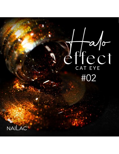 Smalto semipermanente Cat Eye #02 Halo Effect NaiLac 7ml