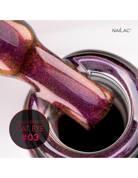 Smalto semipermanente Cat Eye #03 Halo Effect NaiLac 7ml