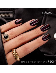 Smalto semipermanente Cat Eye #03 Halo Effect NaiLac 7ml 2