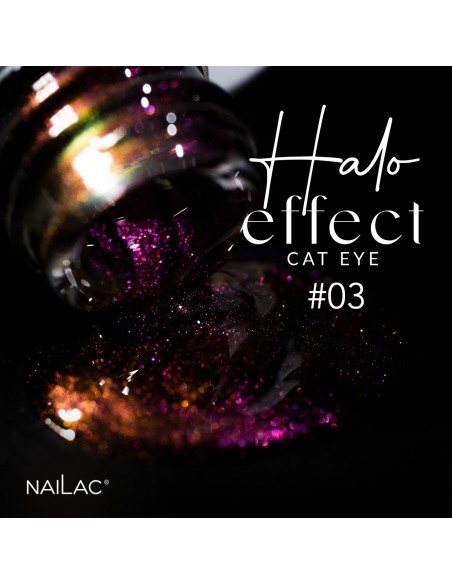 Smalto semipermanente Cat Eye #03 Halo Effect NaiLac 7ml