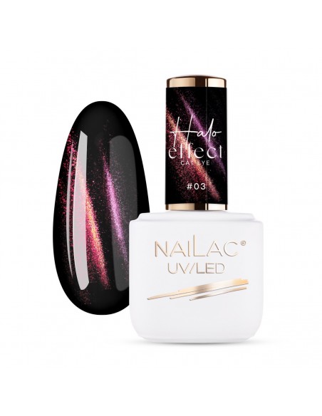 Smalto semipermanente Cat Eye #03 Halo Effect NaiLac 7ml
