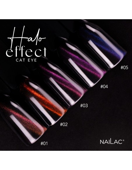 Smalto semipermanente Cat Eye #05 Halo Effect NaiLac 7ml Smalto semipermanente Cat Eye #05 Halo Effect NaiLac 7ml