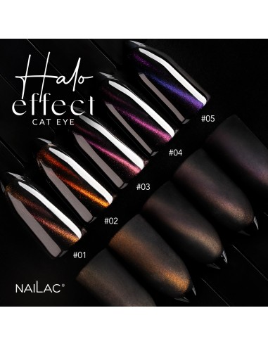 Smalto semipermanente Cat Eye #05 Halo Effect NaiLac 7ml