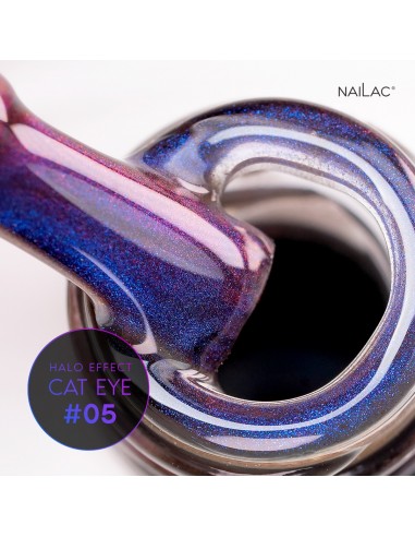 Smalto semipermanente Cat Eye #05 Halo Effect NaiLac 7ml
