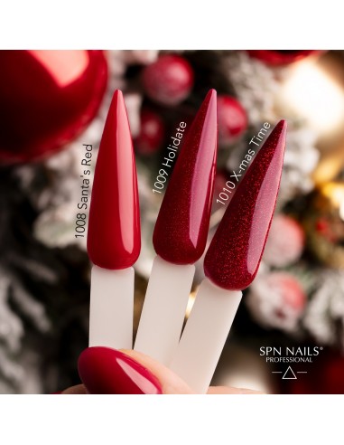 1008 1009 1010 Cofanetto Collezione X-MAS RED SPN Nails