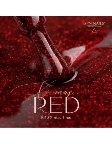 1008 1009 1010 Cofanetto Collezione X-MAS RED SPN Nails