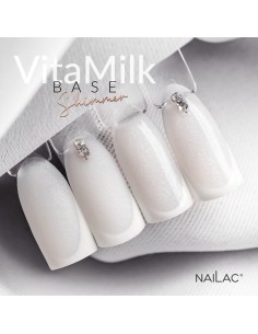 Base semipermanente VitaMilk Shimmer NaiLac 7ml
