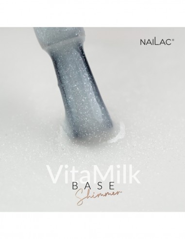 Base semipermanente VitaMilk Shimmer NaiLac 7ml