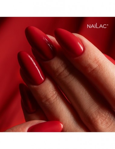 Smalto semipermanente Festive Red NaiLac 7 ml
