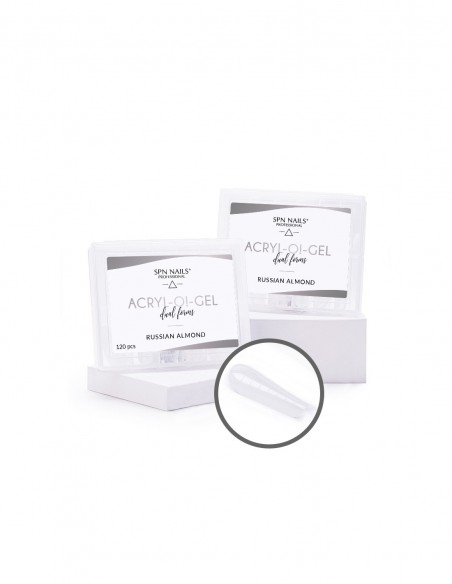 Dual Form Russian Almond 120pz. SPN Nails Dual Form Russian Almond 120pz. SPN Nails