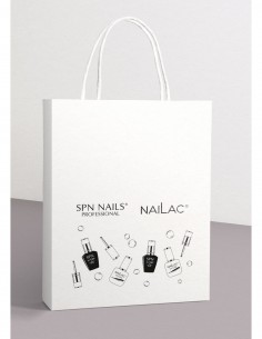 Borsa di carta con logo SPN/NaiLac/Beautica
