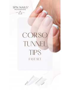 CORSO RICOSTRUZIONE UNGHIE TUNNEL TIPS FAST SET