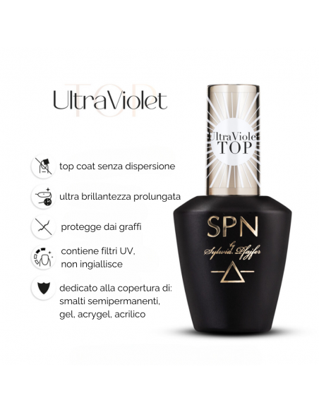 Top Coat UltraViolet UV LaQ 8ml Top Coat UltraViolet UV LaQ 8ml