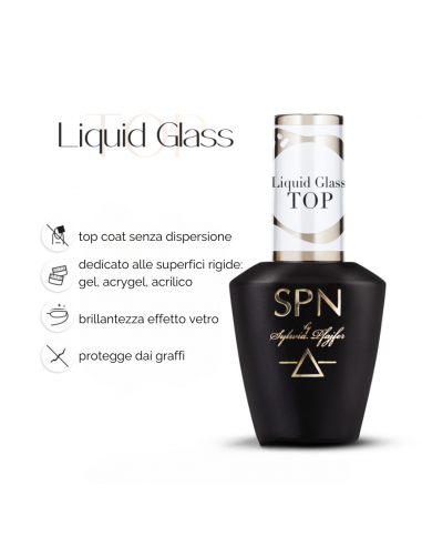 Top Coat Liquid Glass UV LaQ 8ml