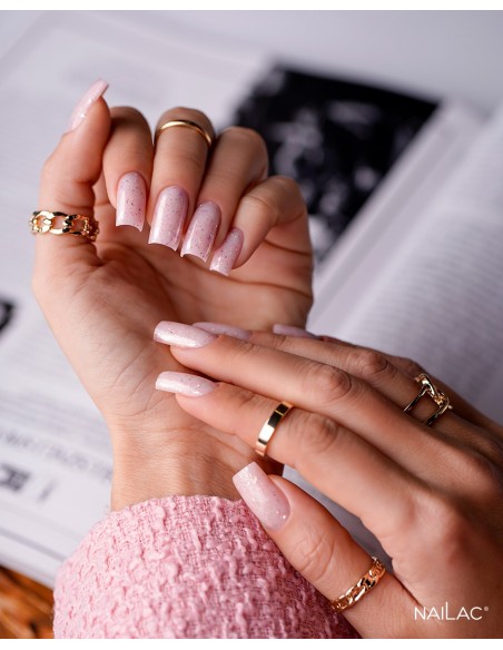 Rubber Base Glammy Milk&Powder NaiLac 7ml