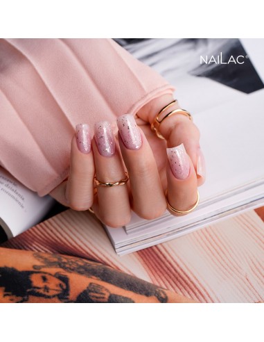 Rubber Base Glammy Milk&Powder NaiLac 7ml