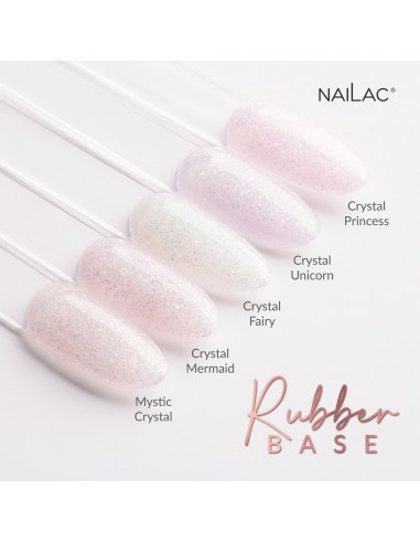 Base Rubber Crystal Mermaid NaiLac 7ml