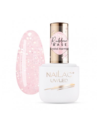 Base Rubber Crystal Mermaid NaiLac 7ml