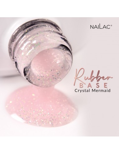 Base Rubber Crystal Mermaid NaiLac 7ml