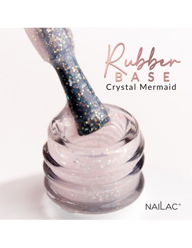 Base Rubber Crystal Mermaid NaiLac 7ml