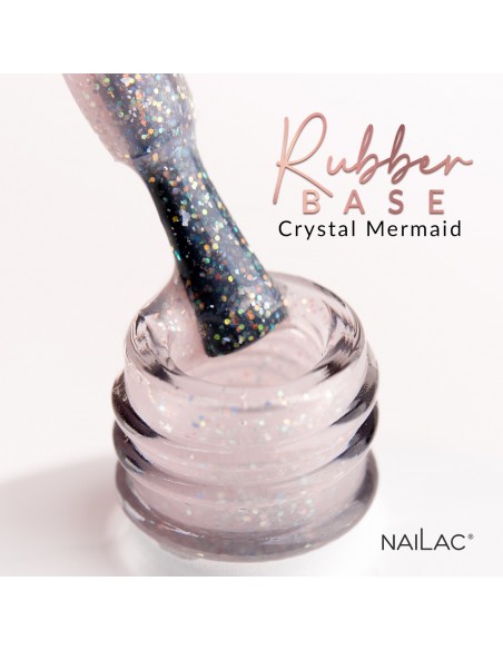 Base Rubber Crystal Mermaid NaiLac 7ml Base Rubber Crystal Mermaid NaiLac 7ml