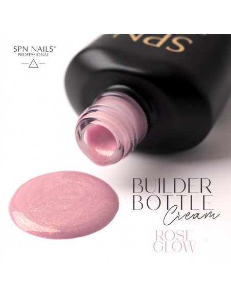 Gel Soak Off Builder Bottle Cream Rose Glow 10ml