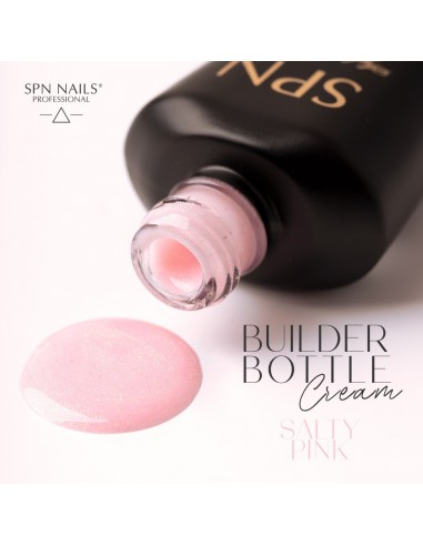 Gel Soak Off Builder Bottle Cream Salty Pink 10ml