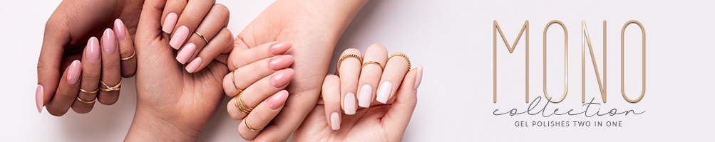 Smalto semipermanente 2 in 1 Collezione MONO SPN Nails Professional