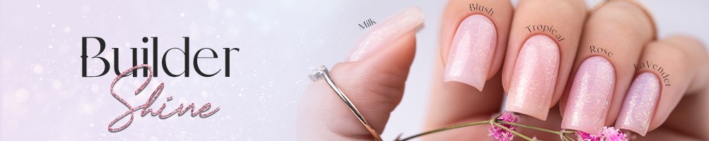 Builder Shine SPN NAILS GEL costruttore con le scagliette olografiche