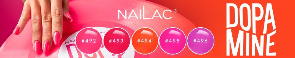 Nuova Collezione Dopamine Smalti semipermanenti Fluorescenti NaiLac