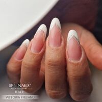 Per tutte coloro che non vogliono rinunciare a un tocco di eleganza 😍 

Prodotti ulitizzati:
▪️ Angel White Paint Gel
▪️ Metal Gel No.1 Silver

Disponibili su 𝘄𝘄𝘄.𝘀𝗽𝗻𝗻𝗮𝗶𝗹𝘀.𝗶𝘁
____________________________________________________
Vi aspettiamo nel nostro centro ricostruzione unghie
𝐒𝐏𝐍 𝐍𝐀𝐈𝐋𝐒 𝐀𝐂𝐀𝐃𝐄𝐌𝐘
📍 Via San Donato 27 Torino
info e prenotazioni ☎️0112077877 - 📞3513945597
▪️ spn nails italia ▪️ per la cura delle vostre mani ▪️

#spnnailsitalia #spn #unghietorino #nailsfantasy #nailartclub #nailcandy #nailworld #nailsnailsnails #passioneunghie #unghiemilano #unghieroma #nails2inspire #nails #neonlook #nailstagram #nails4today #nailsaddict #nailsinspiration #bestnails #nailsolympic #nailsdesign #nailsbeautiful #nailsbeauty #ricostruzioneunghie #ricostruzioneunghietorino #nail_me_good_ #lovelynails #unghie #frenchnails